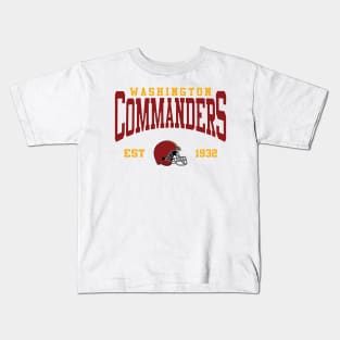 Retro Washington Football Kids T-Shirt